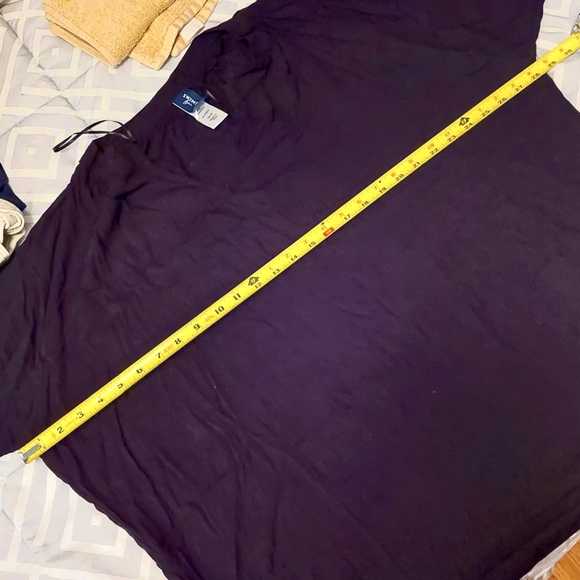 ❤️SALE! NWOT SWIMSUITS FOR ALL Abigail Cover Up Black Tunic 14/16 - Picture 12 of 12